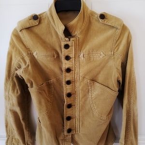 Freda Five fitted stretch corduroy jacket.
